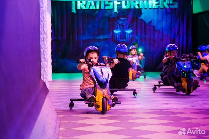 День рождения вашего ребенка в клубе дрифт картинг