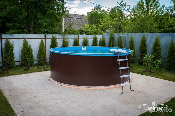Бассейн морозостойкий каркасный напрямую с завода