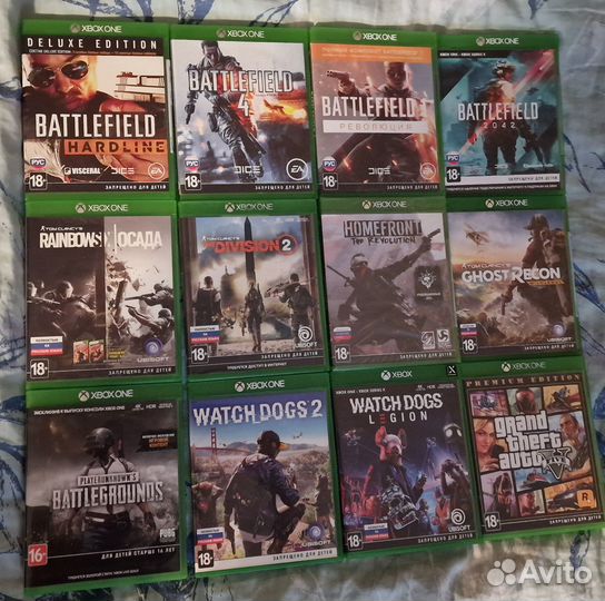 Игры на xbox one