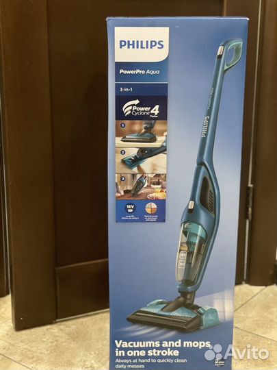 Новый пылесос Philips PowerPro Aqua FC6405