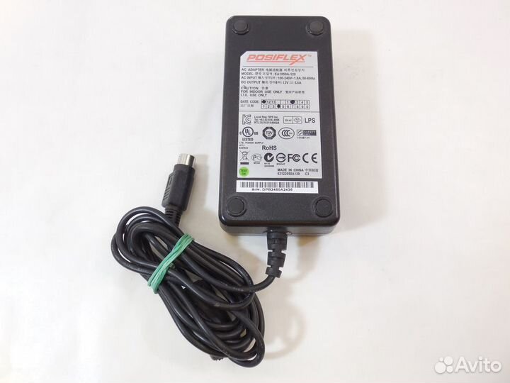 Блок питания AC/DC Posiflex DC 12v, 5000mA