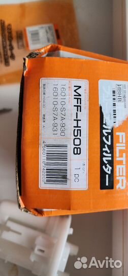 Фильтры masuma на Honda