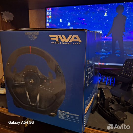 Игровой руль Hori racing wheel apex