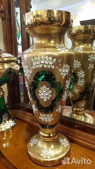 Вазы Богемия Смальта Лепка