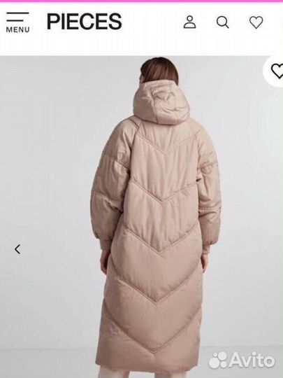 Пальто пуховик женский новый