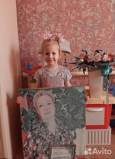 Алмазная мозаика по фото - производство