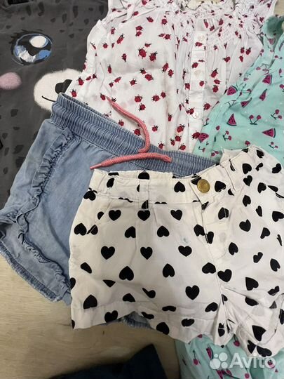Одежда на девочку пакетом 104-110