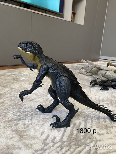 Динозавры jurassic world