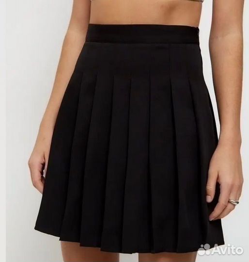 Юбка плиссерованная длинная 48