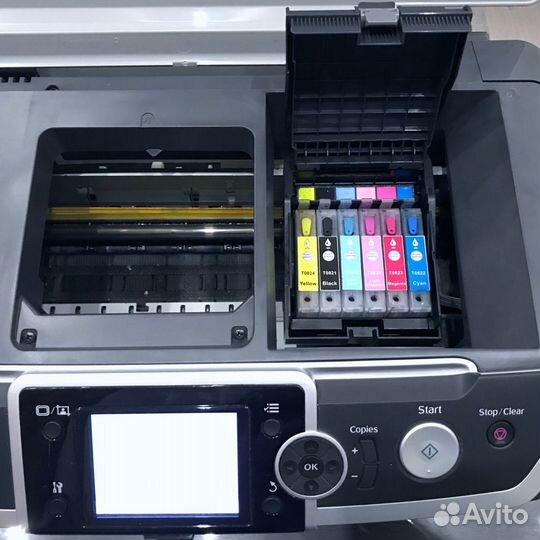 Epson Stylus Photo R390, пзк и чернила