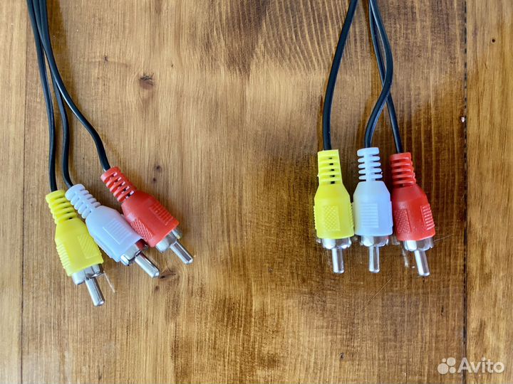 Шнур соединительный 3RCA - 3RCA, Шнур тюльпан