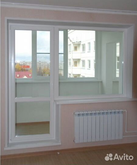 Балконный блок Rehau