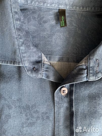 Рубашки разных цветов мужские 44-46