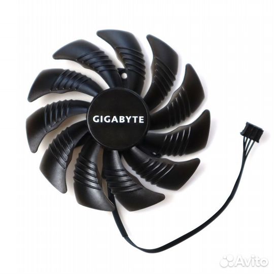 Вентилятор Gigabyte 1050ti 1060 1070 1080 mini ITX