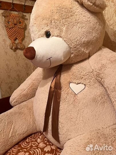 Большой плюшевый мишка