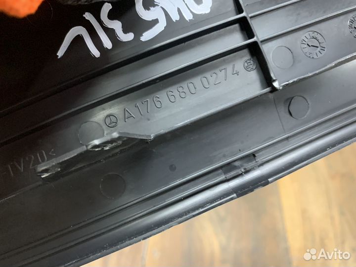 Mercedes Benz AMG A45 W176 Накладка порога задняя