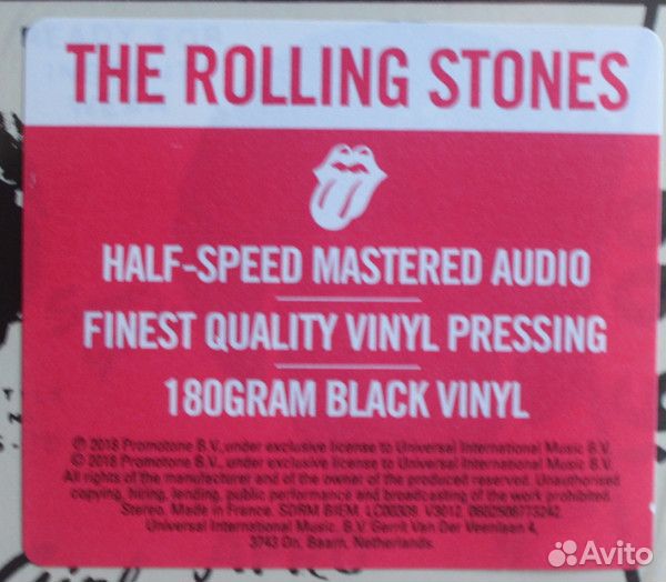 Виниловая пластинка Rolling Stones — some girls (h