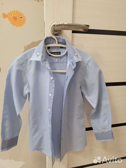 Рубашки на мальчика 122 128