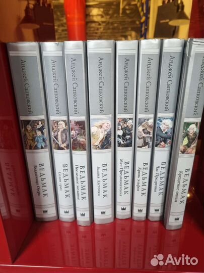 Вся серия книг ведьмак