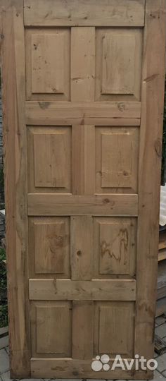Дверь филенчатая сосна