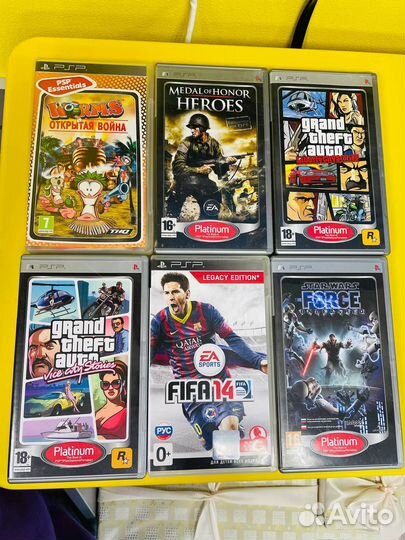 Игры диски для PSP