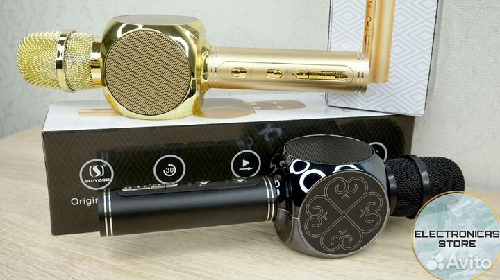 Микрофон с Динамиком YS-63 Блютуз Shining