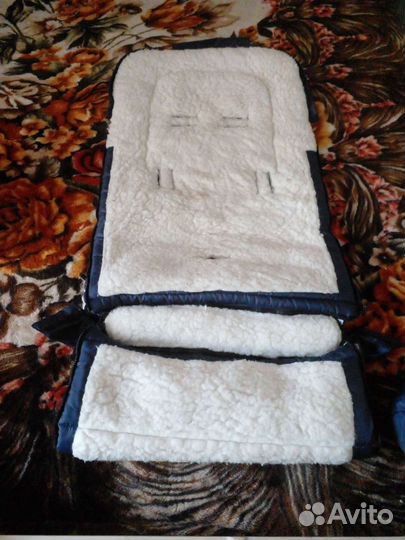 Зимний конверт в коляску