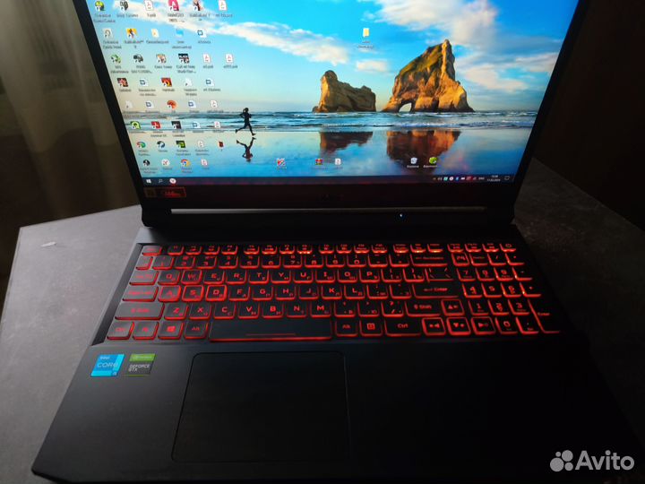 Игровой ноутбук Acer nitro 5(gtx1650/16gb/1.5tb)