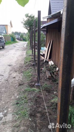 Заборы,ворота откатные