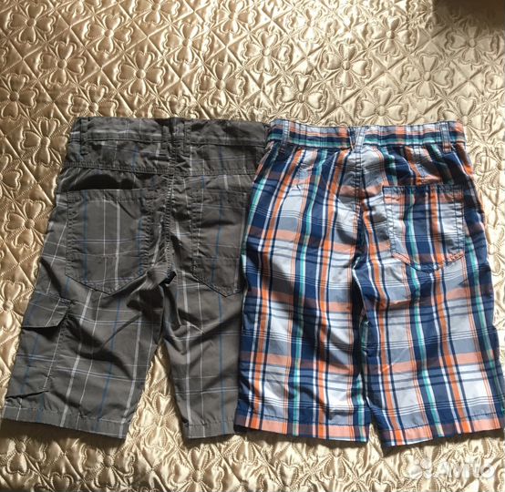 Шорты котоновые на 10-11 лет фирмы Here there