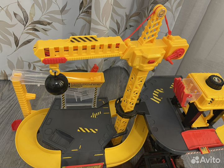 Набор игровой парковка строительная