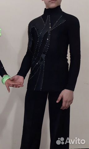 Рубашка латина для бальных танцев Ю2