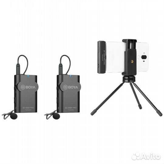 Boya BY-WM4 PRO-K6 Двойной беспроводной микрофон