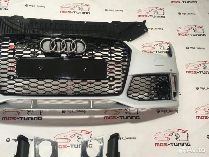 Бампер на Audi A7 в стиле RS7 14-17 гг
