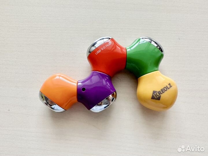 Классный USB хаб 2.0 на 4 порта