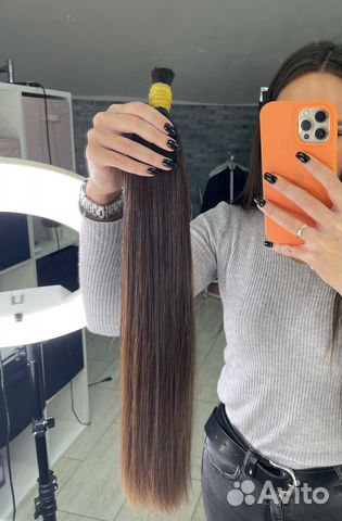 Волосы для наращивания 55 см