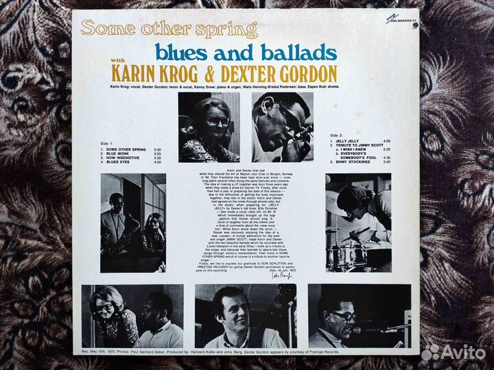 Karin Krog & Dexter Gordon – Some Other Spring