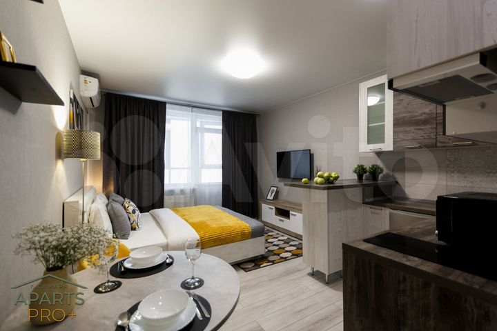 Квартира-студия, 37 м², 22/25 эт.