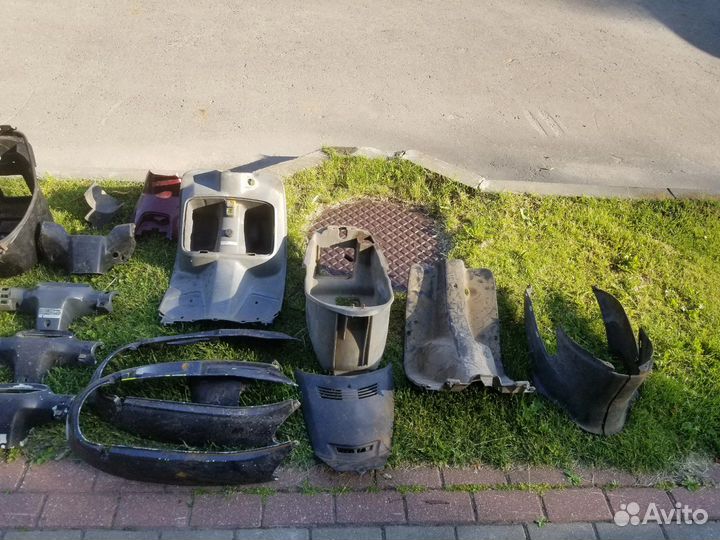 Пластик на японские скутеры