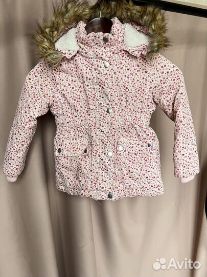 Зимняя куртка для девочки 104