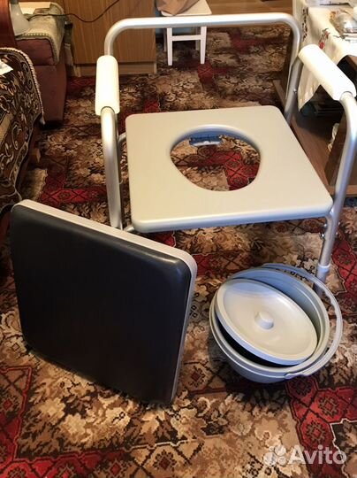 Кресло туалет для инвалидов бу