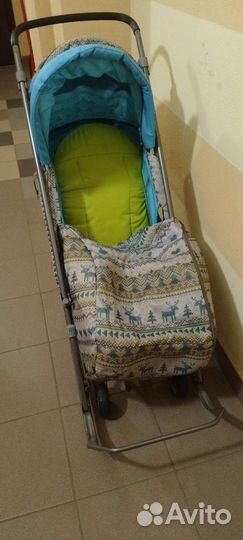 Коляска санки