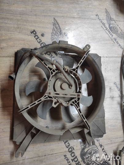 Вентилятор радиатора кондиционера kia rio 1 дорест