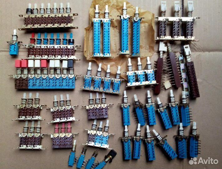 Переключатели п2к,тв1-4,тв2-1,тп1-2, п4п2та-3