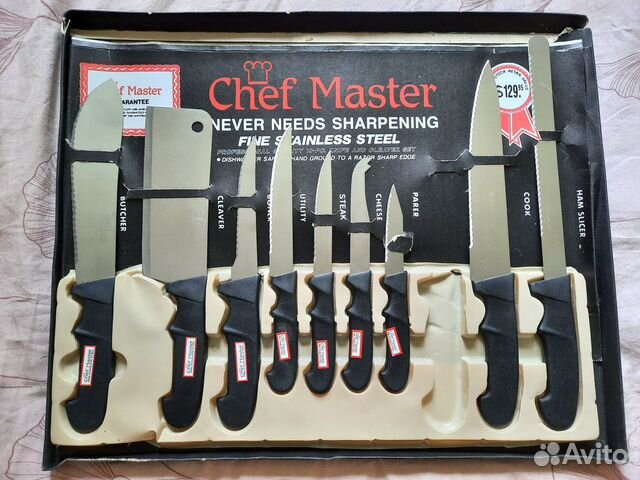 Набор кухонных ножей Chef Master