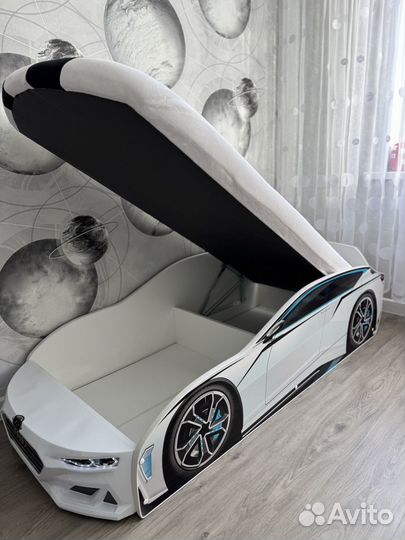 Детская кровать машинка Новая