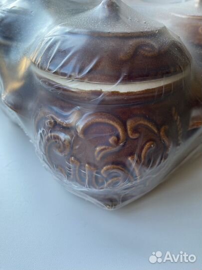 Горшочки для запекания новые 6 шт