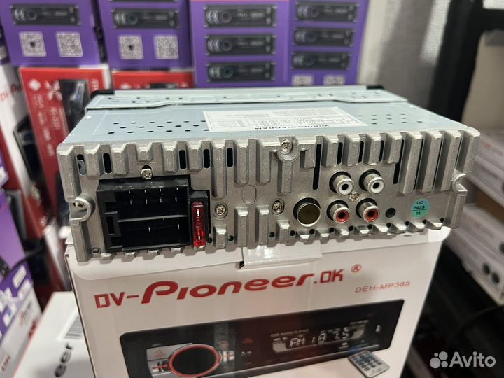 Автомагнитола Pioneer с bluetooth/USB/AUX/FM