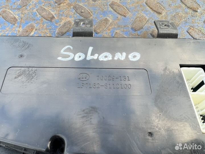 Блок управления печкой Lifan Solano 620