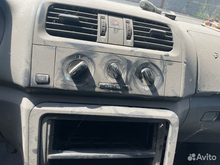 Блок управления печкой Skoda Fabia 2
